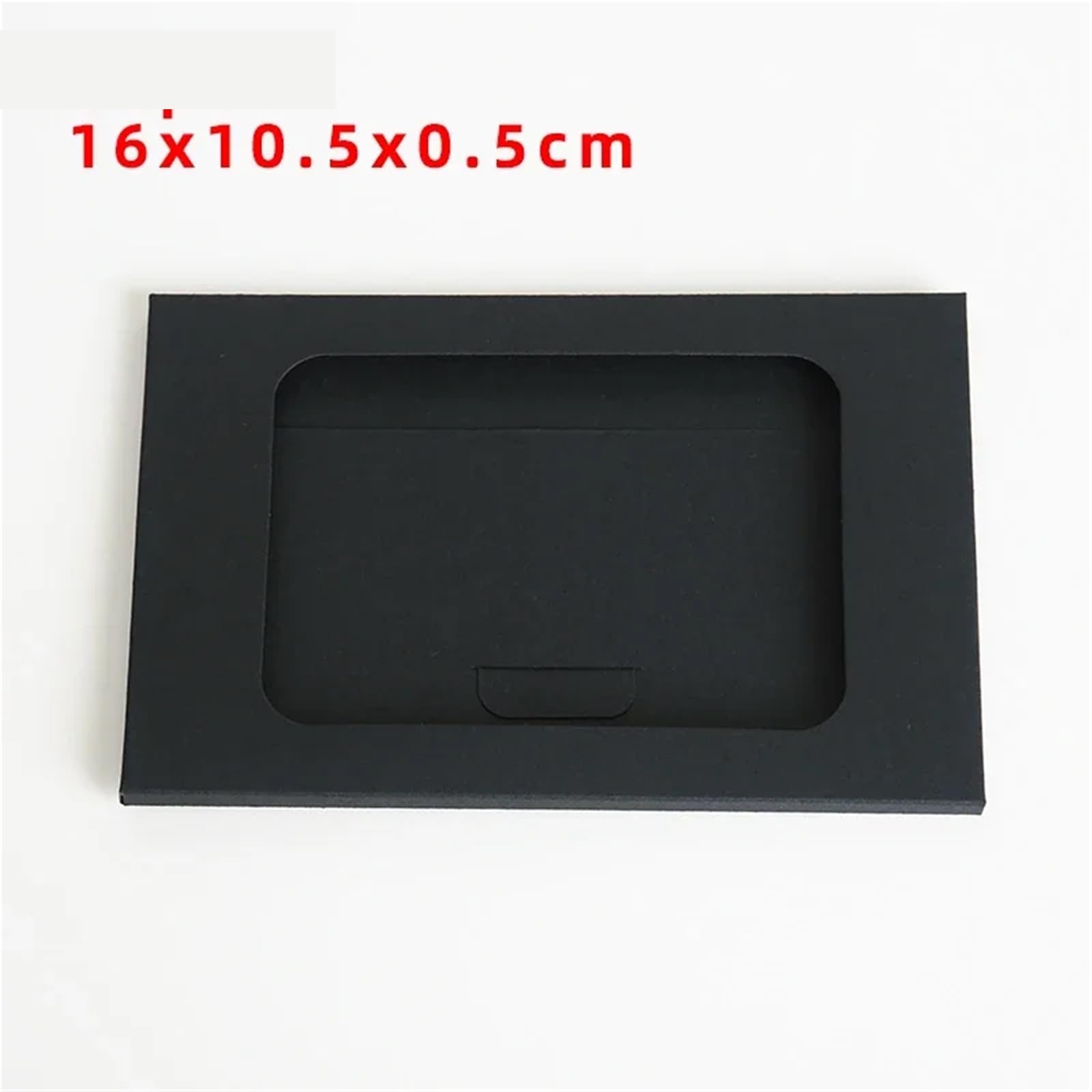 Sobres for tarjetas de regalo, 100 Uds., sobres papel Kraft con ventana for invitaciones, suministros almacenamiento cartas comerciales boda, 16x10,5x0,5 cm(50pcs 16x10.5cm E)
