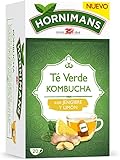 Hornimans Té Verde Kombucha, 20 Bolsitas