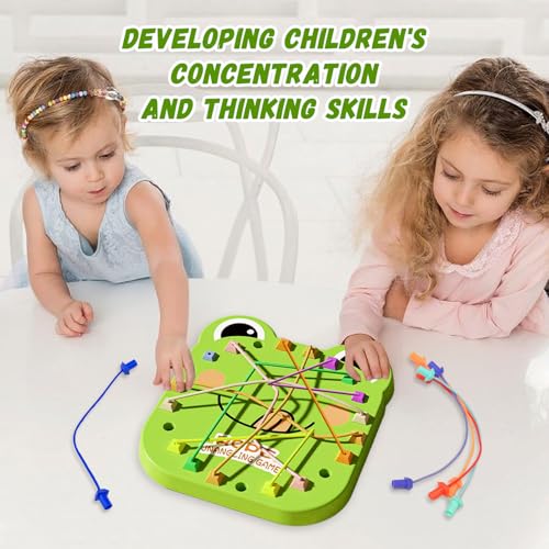 Juego de mesa Frog Brainy Knots para todas las edades miniatura 6