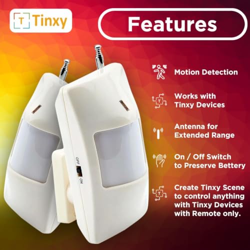 Image of T Tinxy Device 6 Node Smart Switch with Motion Sensor .Retrofit Smart Switch. Compatible with Alexa and Google Home