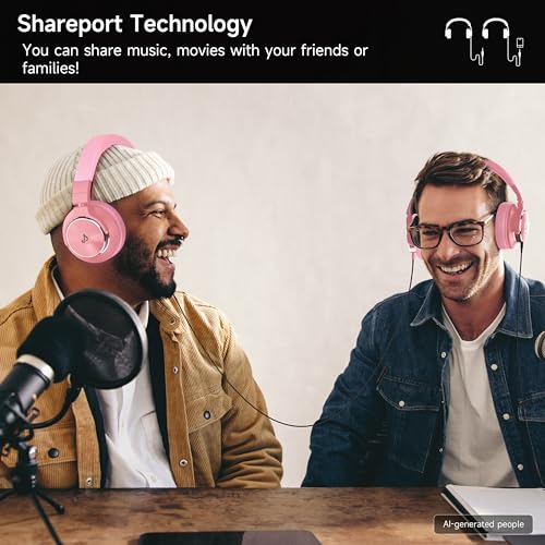 Wired Headphones, Over Ear Headphones for Studio Monitor & Mixing DJ by syndesmos - Used condition - Image 6