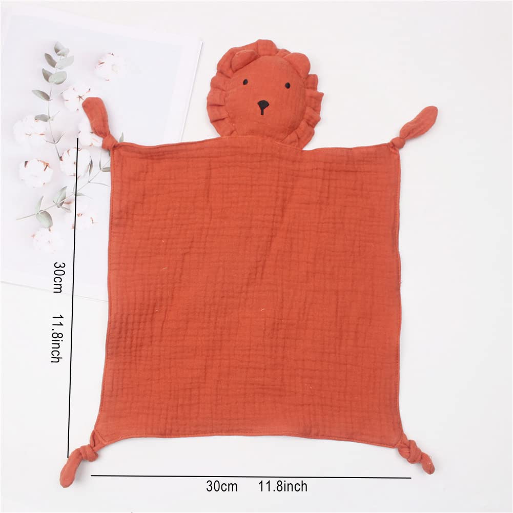 Peluche doudou panda lion éléphant mousseline jouet bébé cadeau naissance