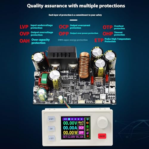Corriente estabilizada ajustable de 0-125V en módulo de potencia de 2000W 3