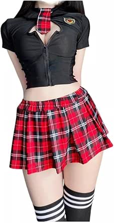 Lencería Sexy Para Mujer Para Sexo, Traviesa, Talla Grande, Malla Transparente, Exótico, Babydoll Con Ribete Floral, Corsé, Camisón, Rojo