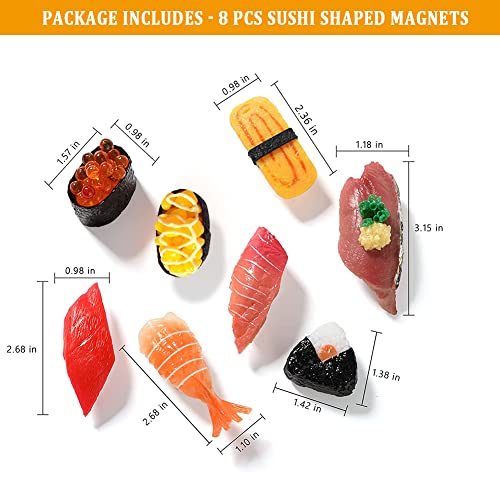 Imanes Decorativos de Sushi para Refrigerador, Hecho a Mano miniatura 6