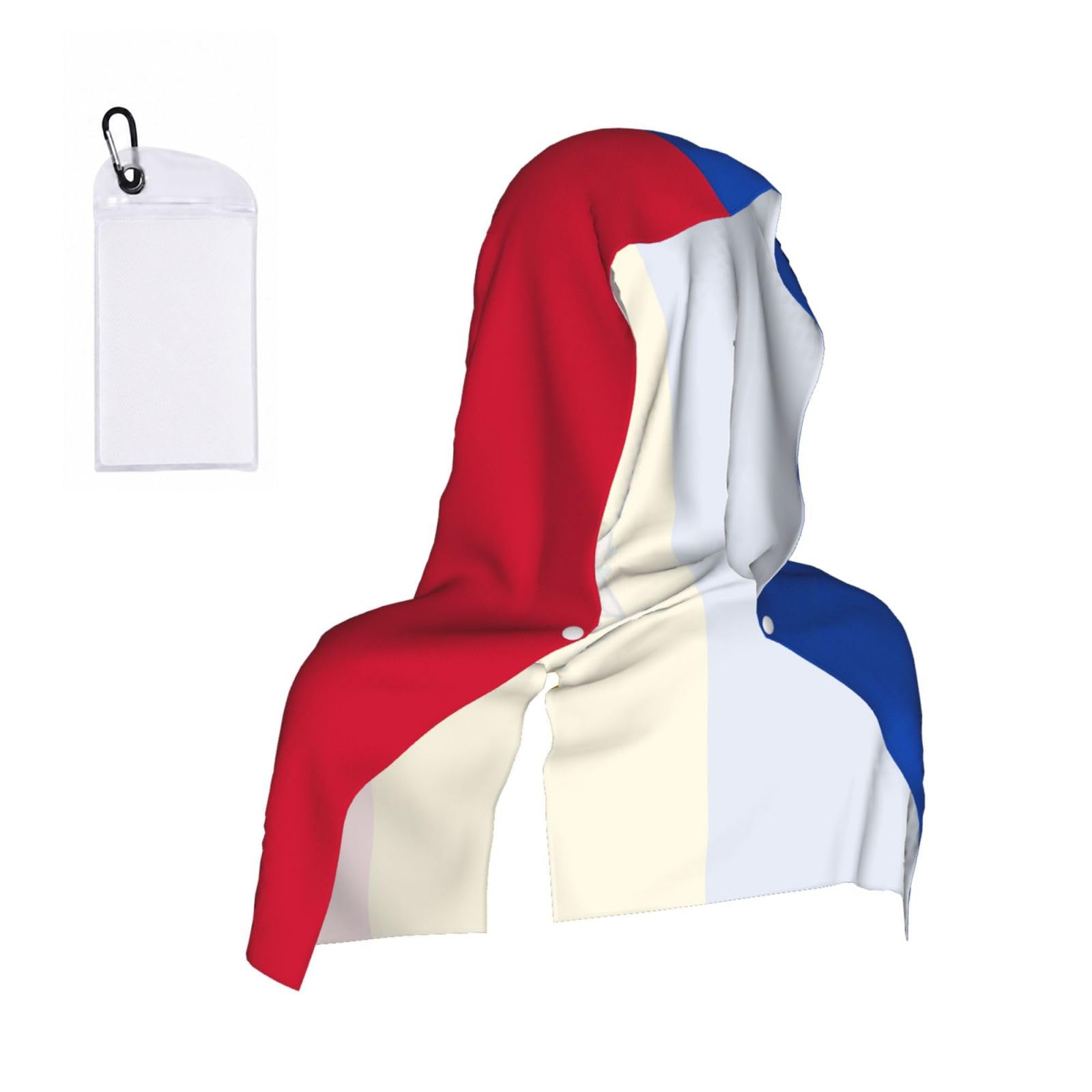 CNTDBU Flag of Moldova Cooling Towel Hooded-Instant Chill Neck Cover for Sports, UV Cooling Rag for Running Gym