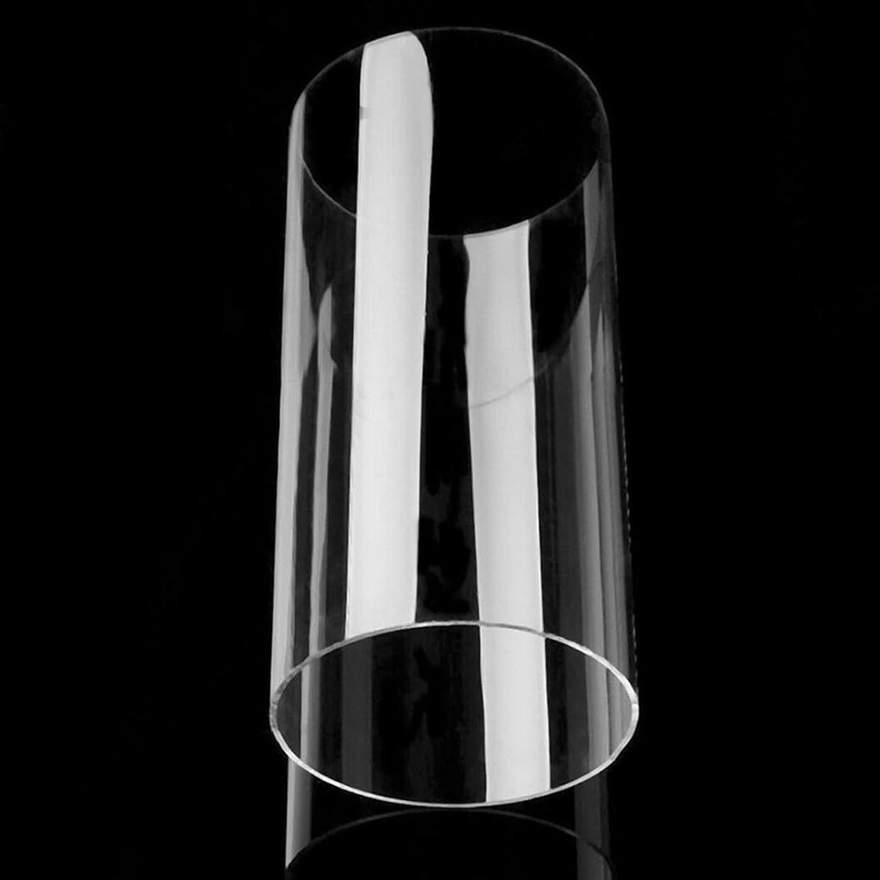 Tubi Rotondi, Diametro Esterno 100 mm, Diametro Interno 94 mm, Lunghezza 200 mm, Tubo Acrilico Trasparente for La Costruzione Di Lampade, 1 Pezzo