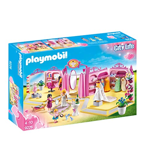 PLAYMOBIL City Life 9226 Brautmodengeschäft mit Salon, Ab 4 Años