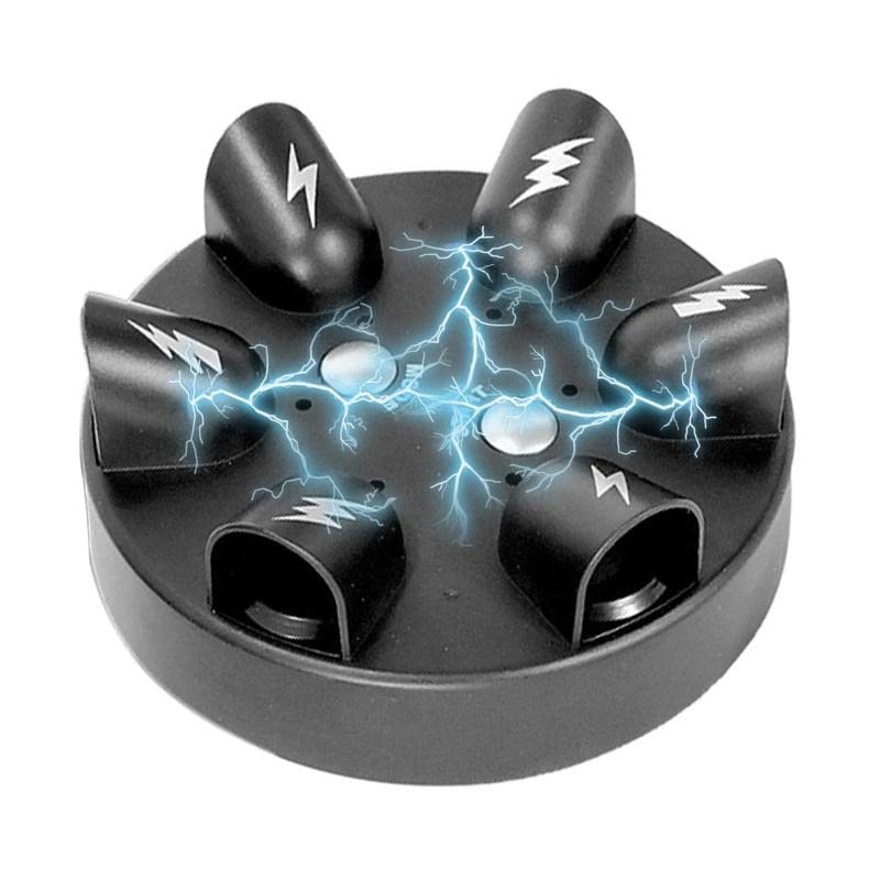 Electric Finger Roulette Shocking Game, Lie Detector Shock Table Game, Funny Punishment Props for Bar Party Novelty Gag Toys (1PCS)