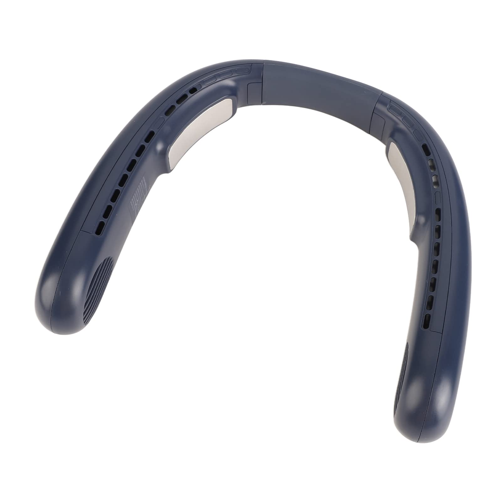 Ventola di Raffreddamento per il Collo Alimentata Tramite USB con Design Senza Lama a 3 velocità Regolabili per un Utilizzo Confortevole in Estate a Casa o in Ufficio (Blu)