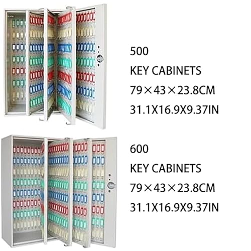 Boîte à clés murale verrouillable en métal avec crochets personnalisables, idéale pour la maison et le bureau, solution élégante