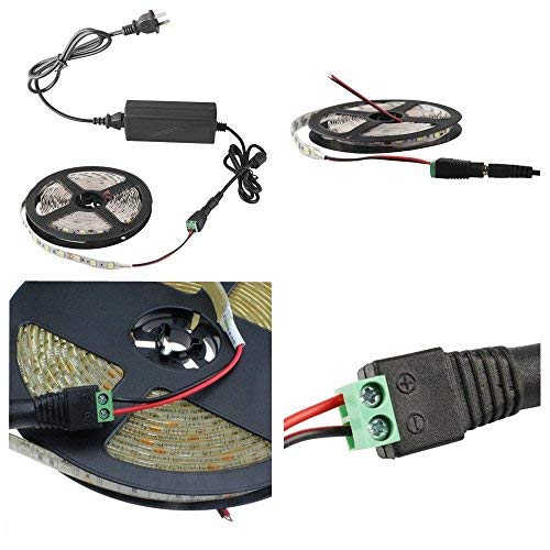 Signcomplex 12W Power Adapter 24V 0.5A Power Supply Adapter Transformers, Switching Power Supply For Led Strip, Household Electronics, Output 24V Dc, 5.5X2.1Mm Us Plug, Ul Listed #TOP4