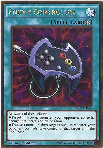 Amazon.com: Yu-Gi-Oh! - Enemy Controller (PGL2-EN076) - Premium Gold ...