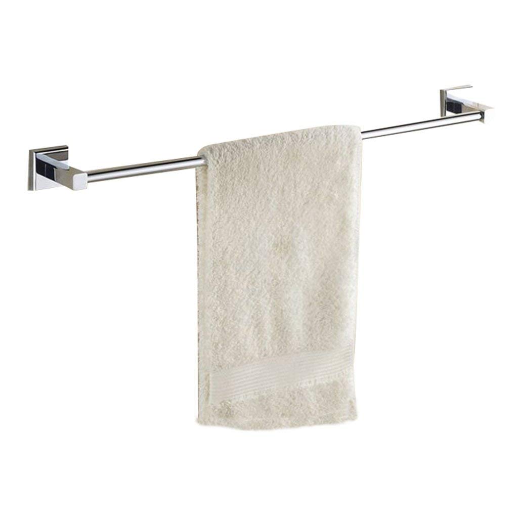 Porte-serviettes en cuivre fixation sans perçage pour carrelage intact