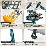 7Pcs 2-in-1 Hair Brush Cleaner Tool, 2026 New Comb Cleaning Brush - Comb for Removing Hair and Dust, Mini Cleaning Rake with Pick & Bristles for Home Salon Travel Use Effectively - Image 4