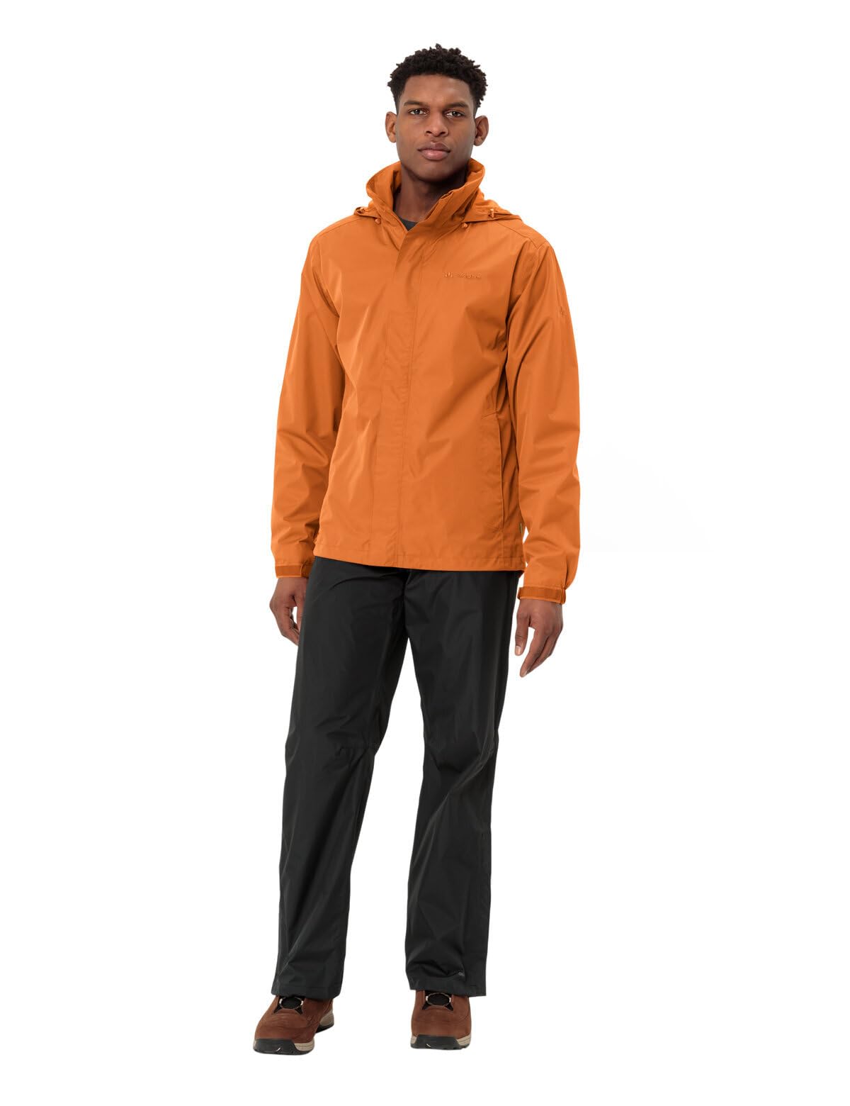 VAUDE Męska kurtka przeciwdeszczowa Escape Light, wodoszczelna kurtka outdoorowa, oddychająca kurtka wiatrówka z kapturem, chroniąca klimat kurtka turystyczna