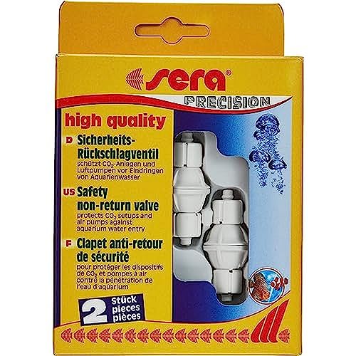 sera high quality Sicherheits-Rückschlagventil (2 St) - Verhindert einen Rückfluss von Aquarienwasser in Luftschläuche