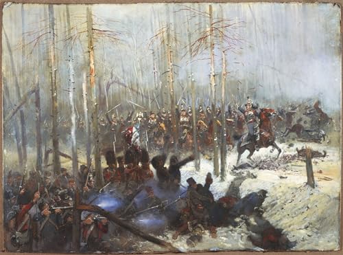 Art mural de cuirassiers Edouard Detaille pour sublimer le décor d'une chambre