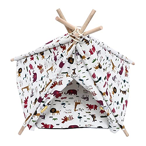 Coussin pour chat style tipi portable pour remplacer les paniers rigides encombrants - 6