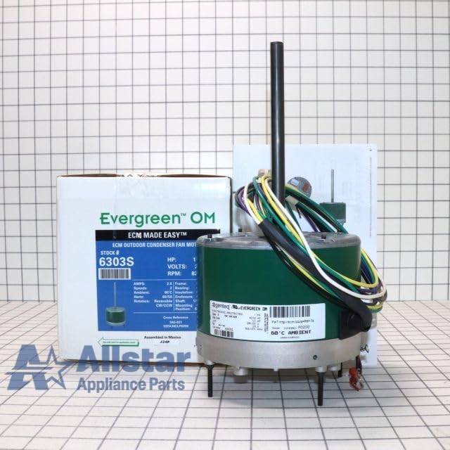 Amazon.com: 6303S OM Condenser Fan Motor : Tools & Home Improvement