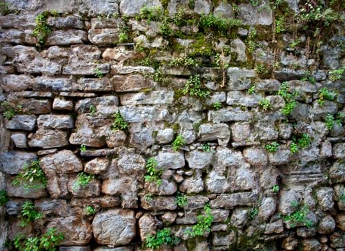 Fondo vintage ladrillo para fotografía 10x8ft piedra