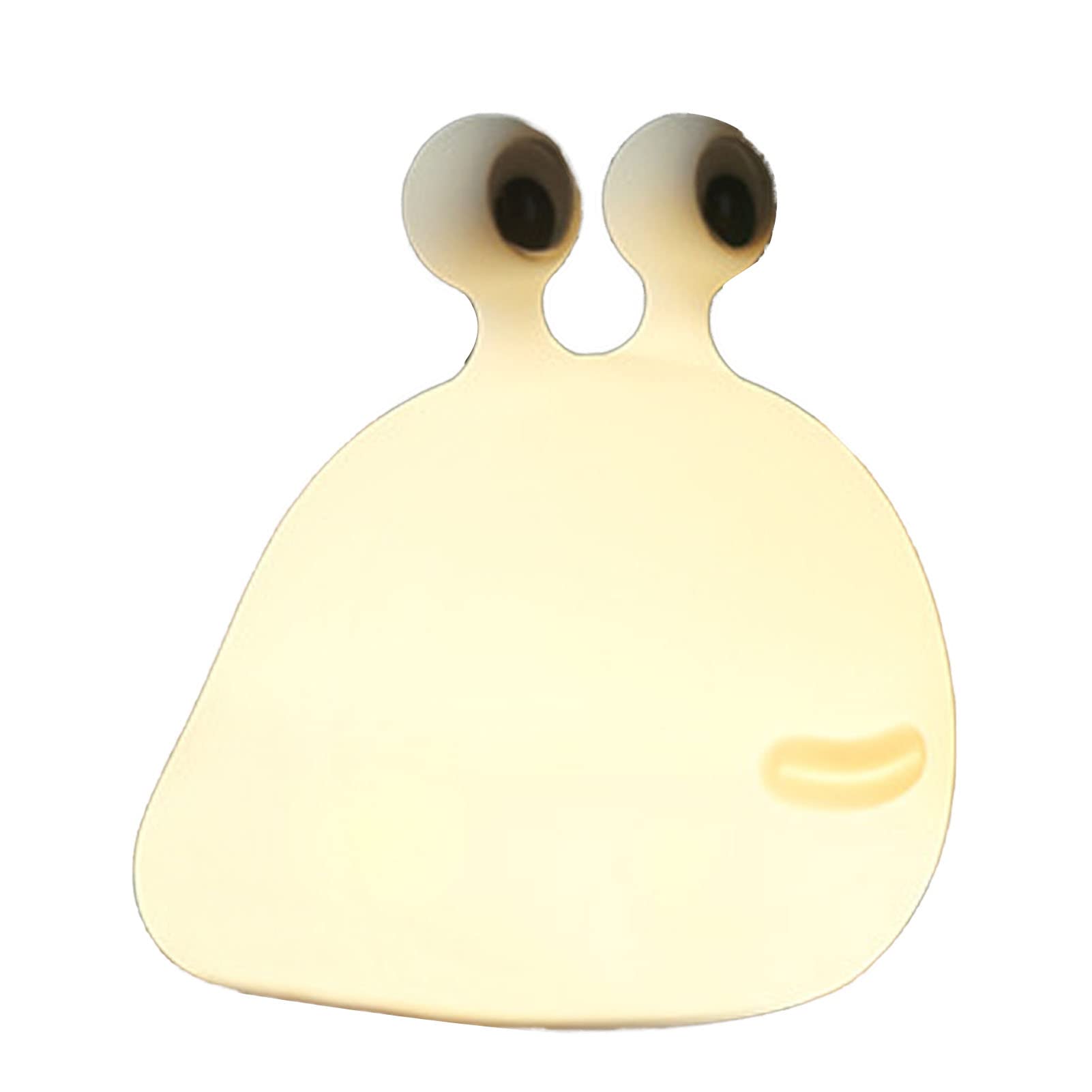 Veilleuse en Forme de Limace, Lampe de Chevet en Forme D'animal de Dessin animé Mignon, Veilleuse en Silicone pour le Camping en Plein Air
