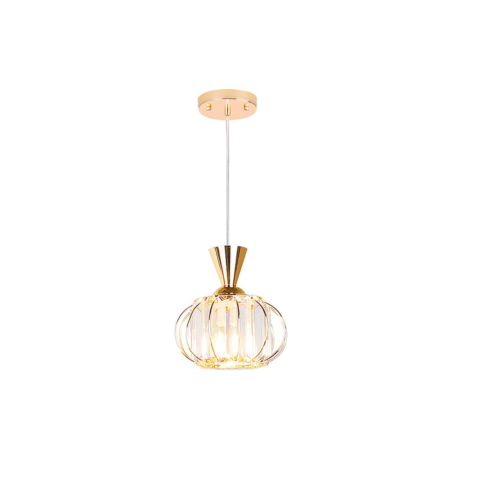 Droplight 150 cm câble réglable lustre cristal petit espace - 2