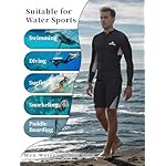 Owntop Neoprene Shorts 2MM | Wetsuit Pants Womens & Mens | Adjustable Waistband | Lightweight & Flexible | All Watersports - Surfing, Snorkeling, Swimming - Image 5