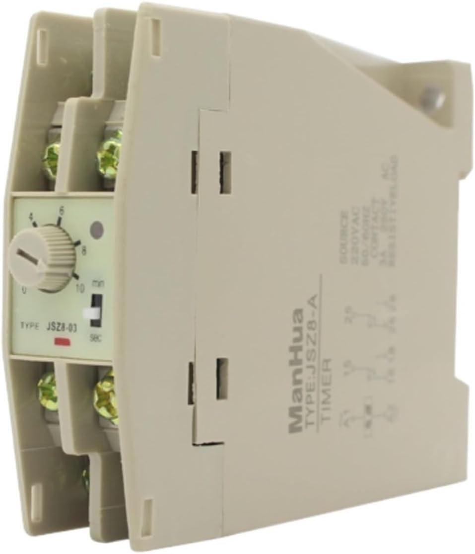 Innvative Time Switch Timer Relay 12VDC 3A ON Delay JSZ8-A Time Delay Switch
