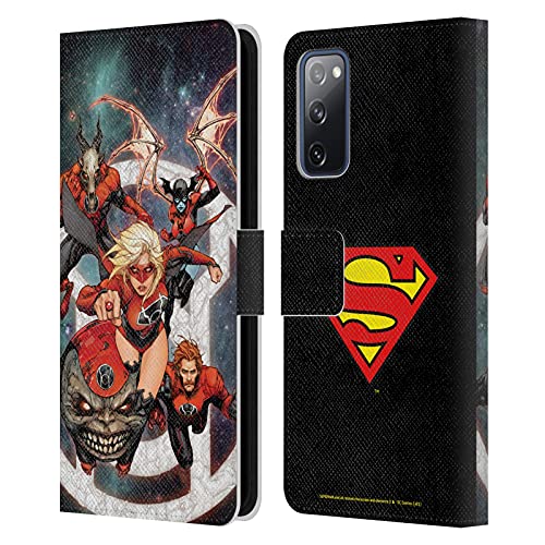 Head Case Designs Officially Licensed Superman DC Comics New 52#30 Supergirl Comic Art Leather Wallet Case Compatible with Samsung Galaxy S20 FE / 5G