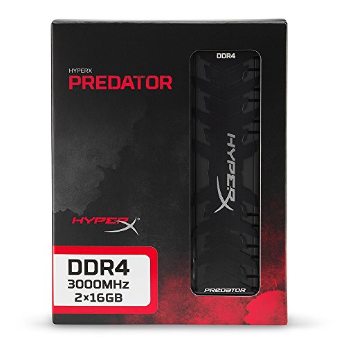 Image of HyperX Predator Black 32GB Kit 3000MHz DDR4 CL15 DIMM XMP Desktop Memory (HX430C15PB3K2 /32)