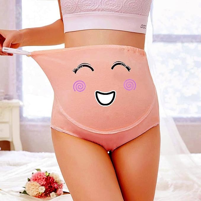 Fashiol Women's High Waist Cotton Stretch Briefs | Full Coverage Maternity Panties | Ideal for Pregnancy & C-Section Recovery (in, Alpha, 9XL, Plus, 7914)