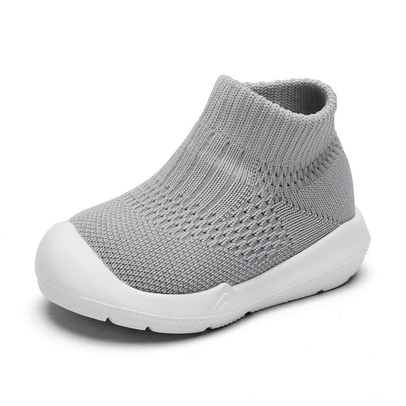 Image of Engtoy Baby Shoes & Socks - Non-Slip Breathable Slippers with Soft Rubber Sole - Baby Boys & Girls Slip On Sneakers
