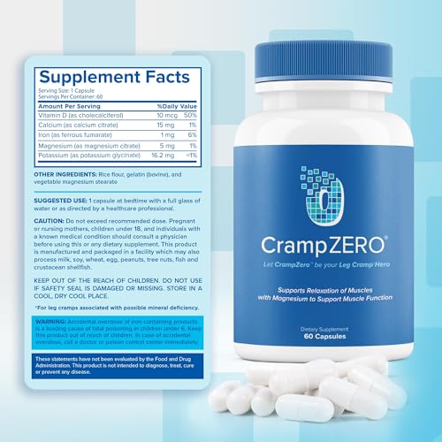 CrampZero Potassium Magnesium Supplement