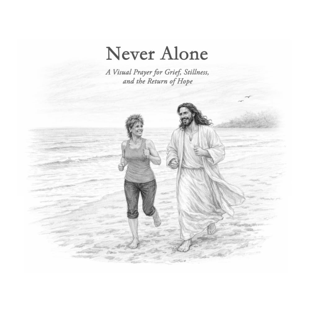 Never Alone: A Visual Prayer for Grief, Stillness, and the Return of Hope