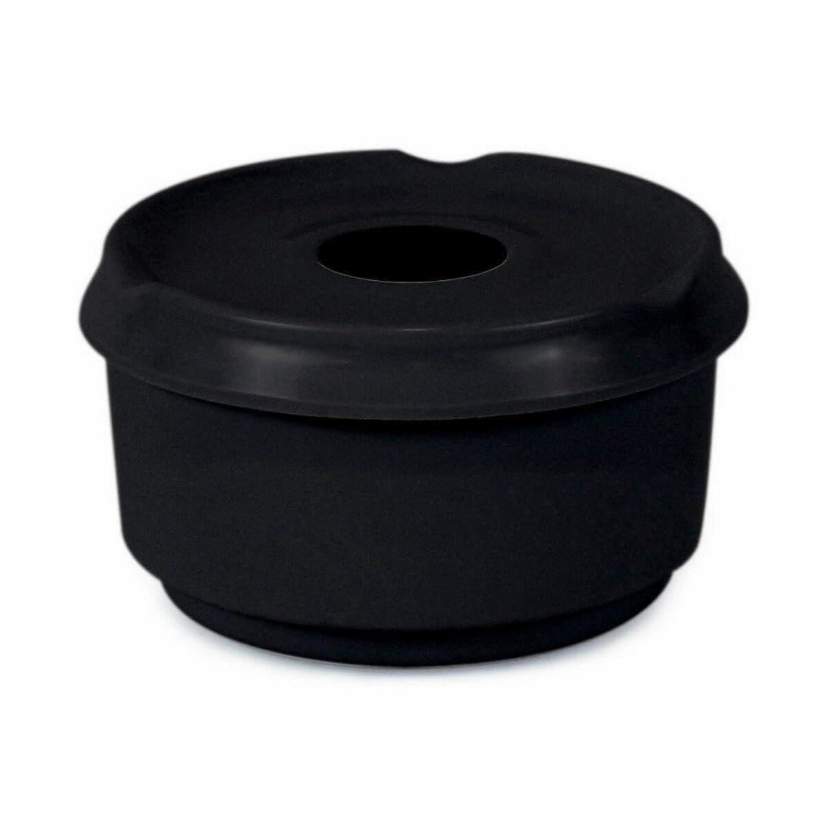 Cendrier noir anti-vent Privilege pour résoudre la propreté de vos tables