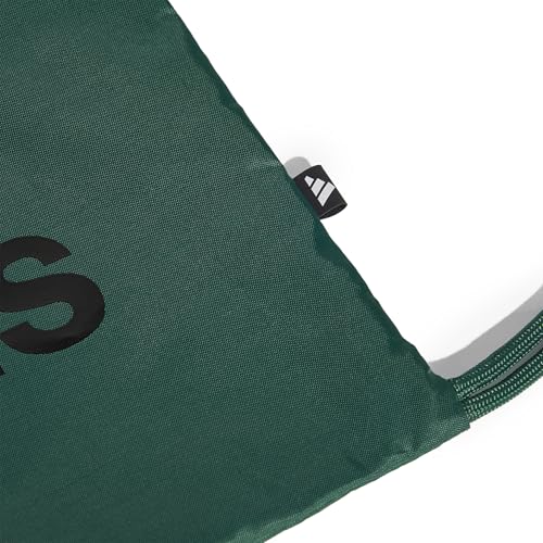 adidas Linear Gymsack, Sacca da Palestra Unisex-Adulto, Collegiate Green/White, One Size - Immagine 3
