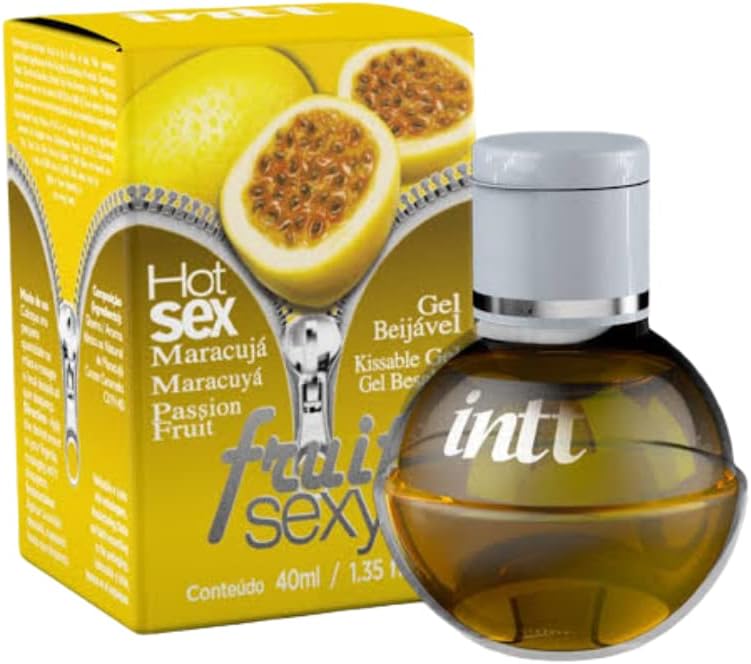 Gel Beijável Maracujá 40mL Fruit Sexy Healthing