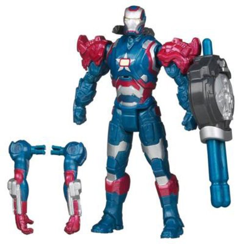 Iron Man 3 Assemblers Interchangeable Armor System Iron Patriot Figure
