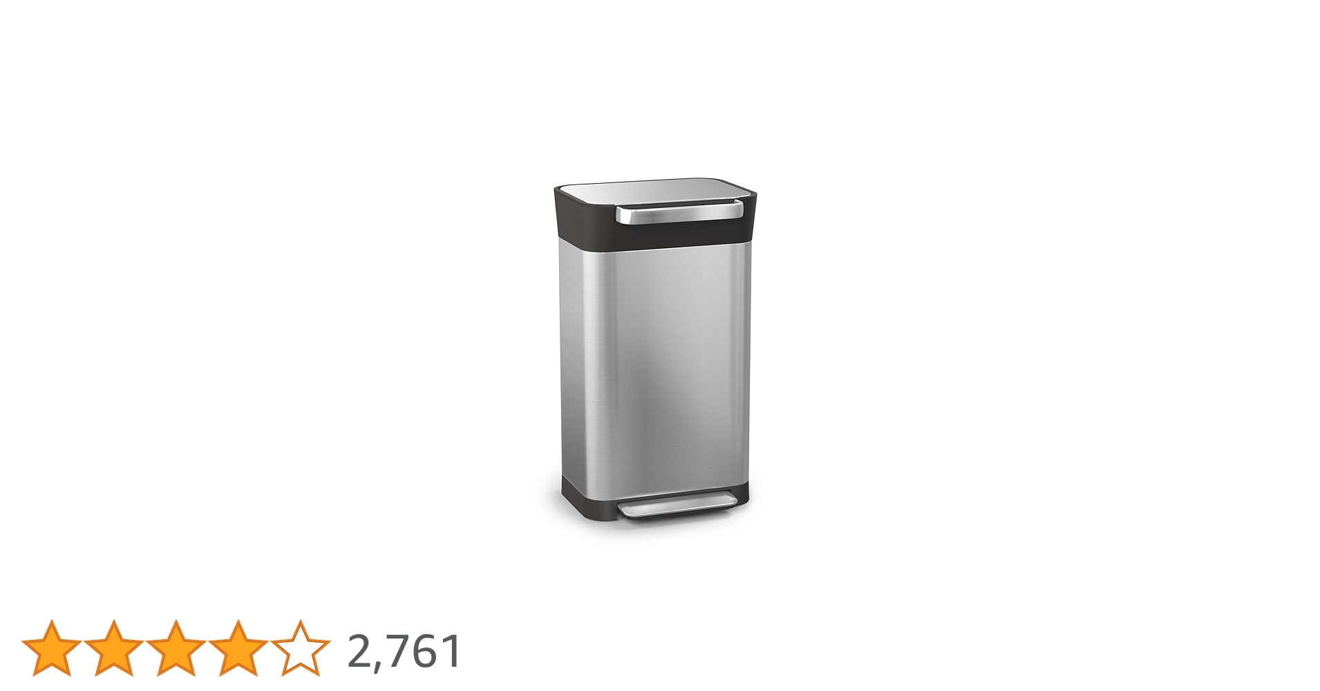 値下ジョセフジョセフ 30L クラッシュボックス ふた付きゴミ箱 圧縮　ペダル式 ジョセフジョセフ ゴミ箱 クラッシュボックス 《ゴミを1/3に圧縮