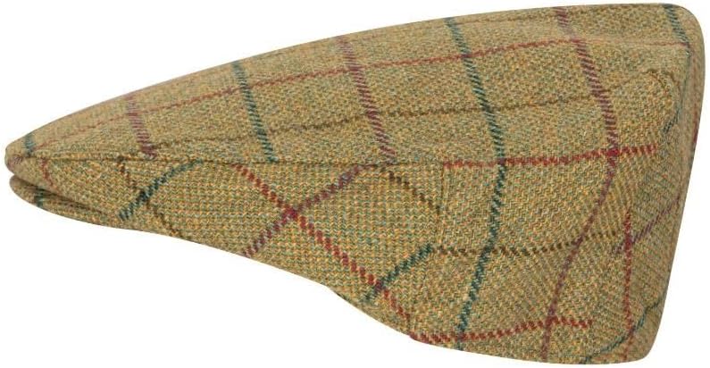 Walker & Hawkes Men's Derby Tweed Cambridge Flat Cap – Teflon-Treated Wool Blend Headwear with Polyester Lining - Image 5