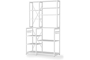 Tribesigns Standing Kitchen Bakers Rack with 10 Tiers