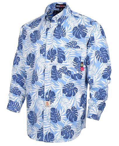 FR Shirts Printed Paisley/Hawaii Work Shirt with Flame Resistance