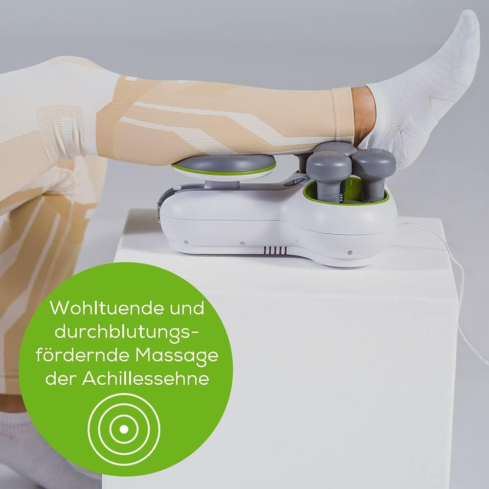 Beurer FM 200 Achillomed, Achillessehnenmassagegerät mit 6 Massageköpfen, Linderung von Problemen der Achillessehne, wohltuend und durchblutungsfördernd, ideal für Läufer, 1 Stück (1er Pack)