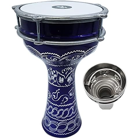 ZAZA Percussion 16'' Darbuka with Jingles Cover