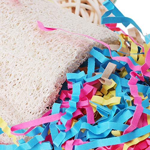 Papegaaien Toy, Bird Bite Toy Hangend Duurzaam voor Thuis Binnenplaats voor Vogels - Afbeelding 6