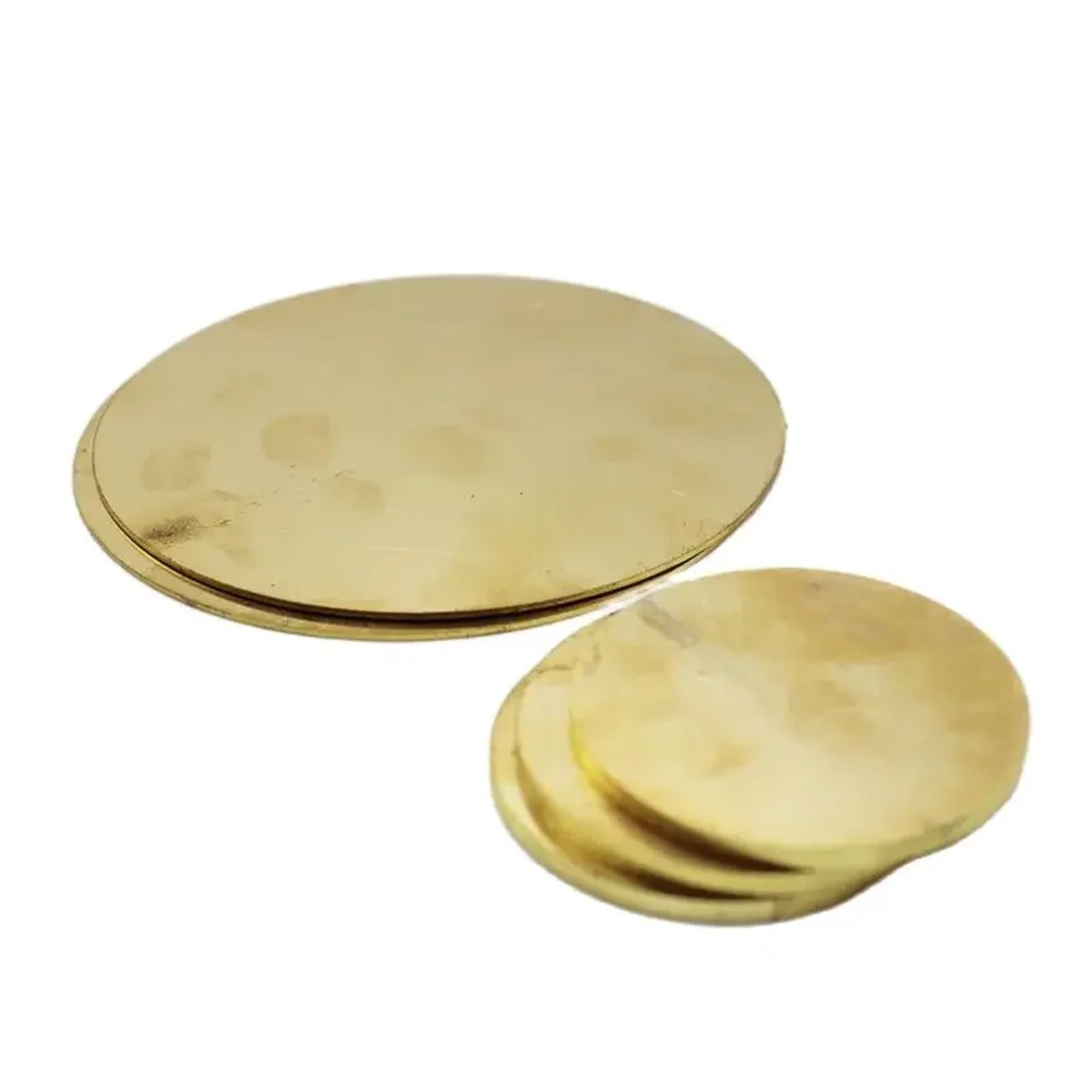 Messing-Rundplatte Messingblech, runde, massive Scheibe, gelbe Platte | Thickness 2mm 1pc,Diameter 140mm