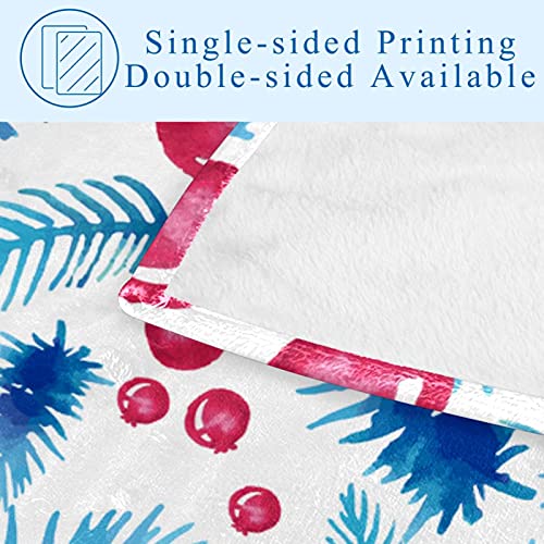Couverture branche de pin 150x100 cm douce et chaude pour canapé - 5