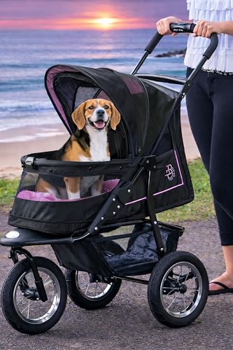 Pet Gear No-Zip NV Pet Stroller in orchid