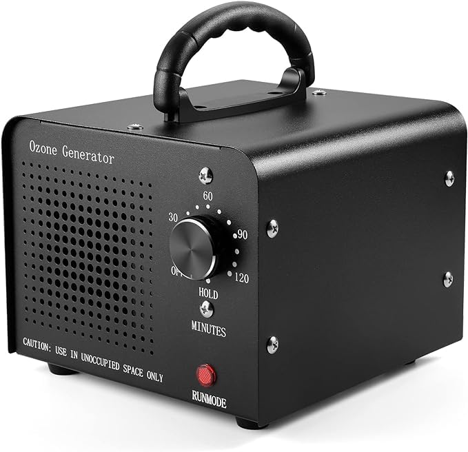 30000mg/h High Capacity Ozone Machine, Commercial Industrial Air Purifier, Ionizer & Deodorizer Ozone Odor Eliminator Suitable for Home, Car, Offices, Basements, Pets, Smoke, Farms